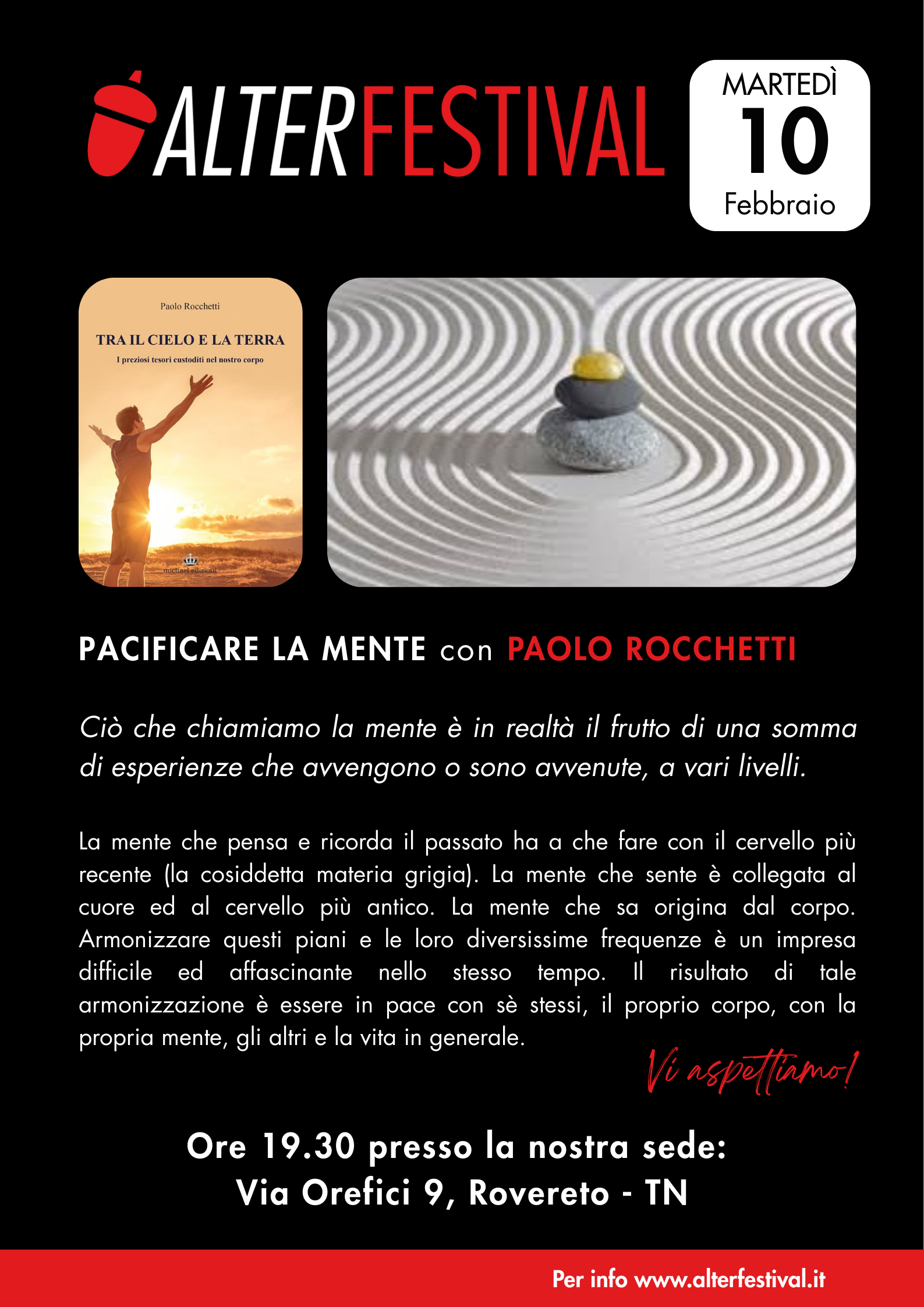 Paolo Rocchetti - pacificare la mente